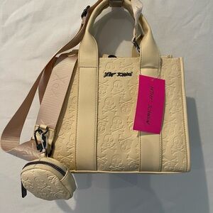 NWT Betsy Johnson Satchel w Hangoff. MSRP $88.